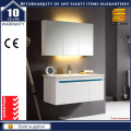 Hot Sale Matt White Painted Bath Cabinets with Light